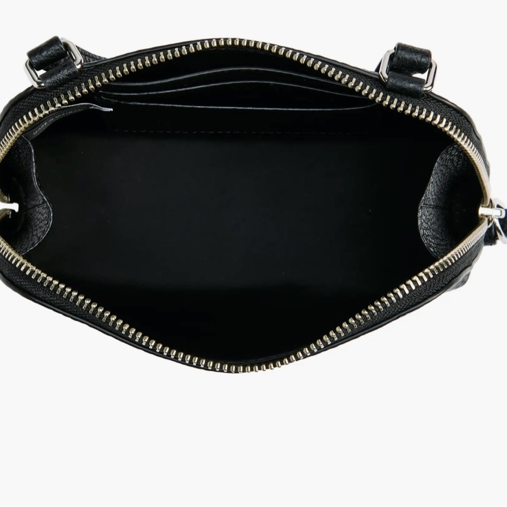 NWT! Marc Jacobs Black Small Pebbled Leather Crossbody Bag - Picture 9 of 9